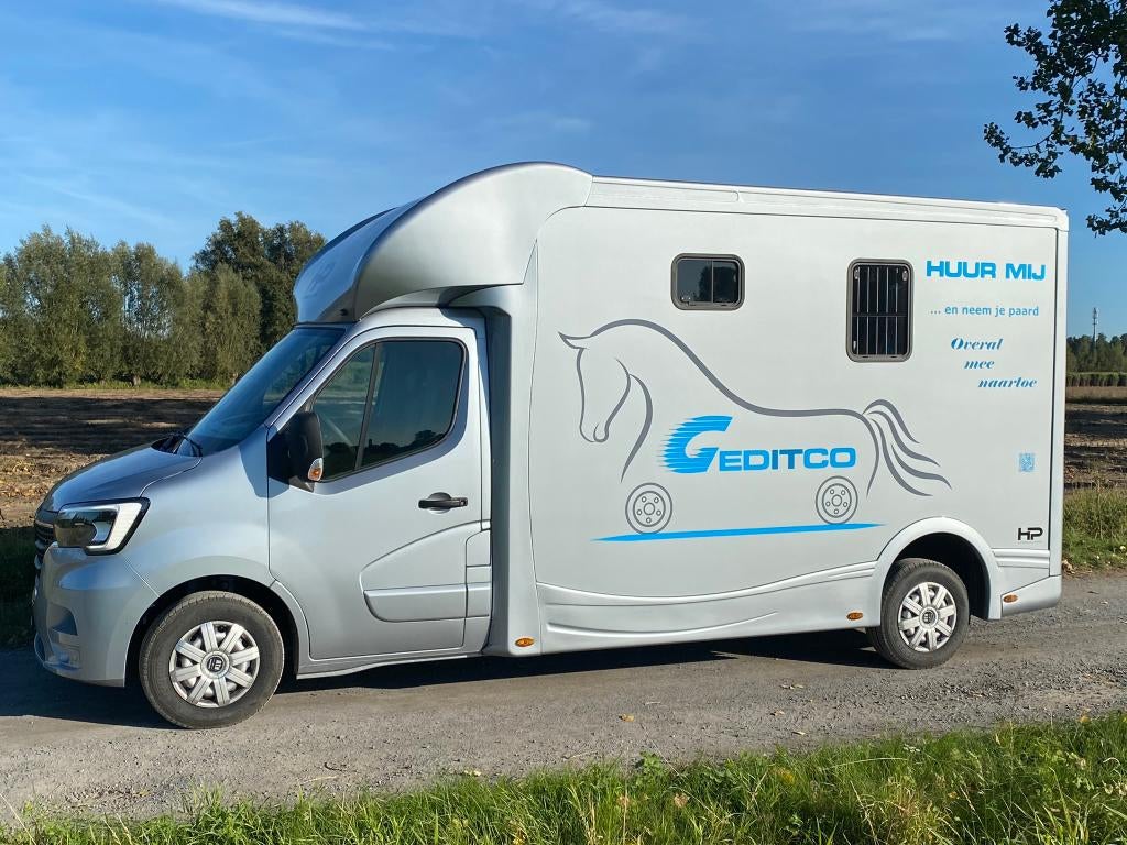 Te huur / Verhuur paardencamionette en/of paardentrailer, Dieren en Toebehoren, Paarden en Pony's | Trailers en Aanhangwagens