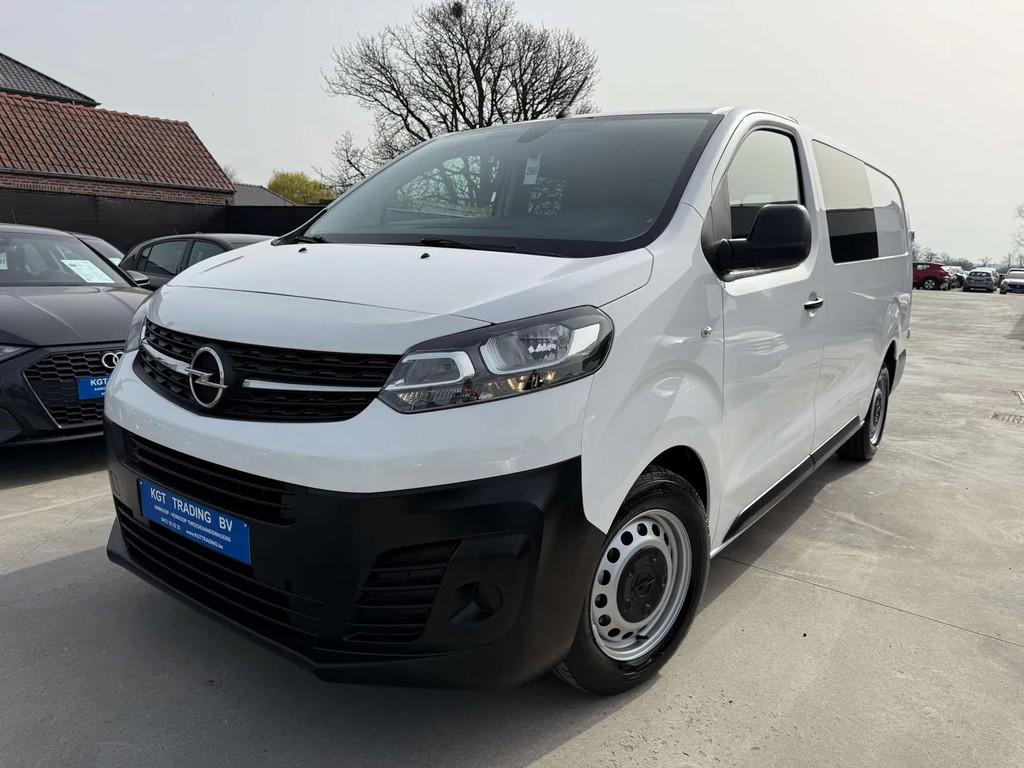 Opel Vivaro 2.0 CDTI DUBBEL CABINE 5 ZIT NAVIGATIE CAMERA A/, Auto's, Bestelwagens en Lichte vracht, Bedrijf, Te koop, ABS, Airbags