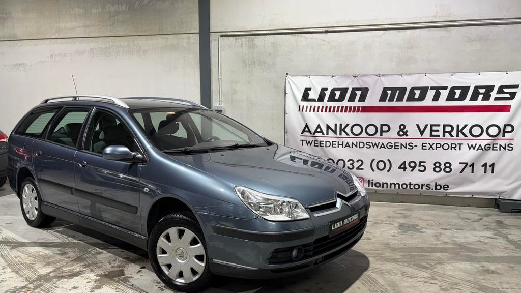 Citroen C5 Tourer 1.6 HDI | 110pk | Nette Staat | 1ste Eig., Auto's, Citroën, Voorwielaandrijving, 4 deurs, Zwart, Alcantara