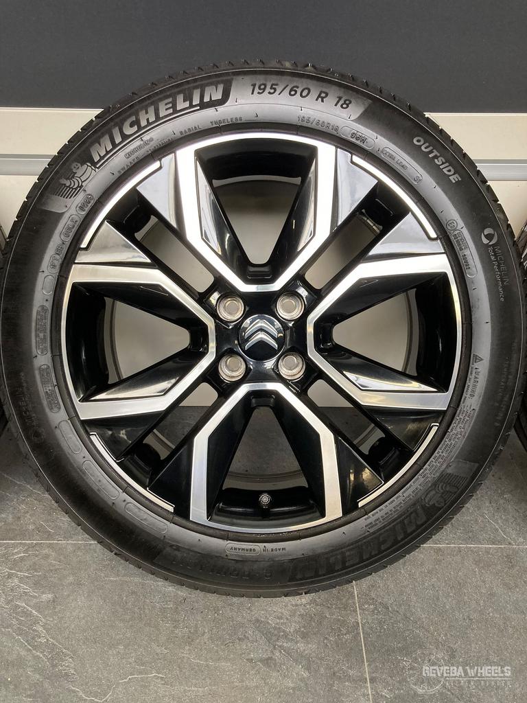18” originele Citroen C4 / C4 X velgen + banden 4x108 983348, Auto-onderdelen, 18 inch, Gebruikt, -, -