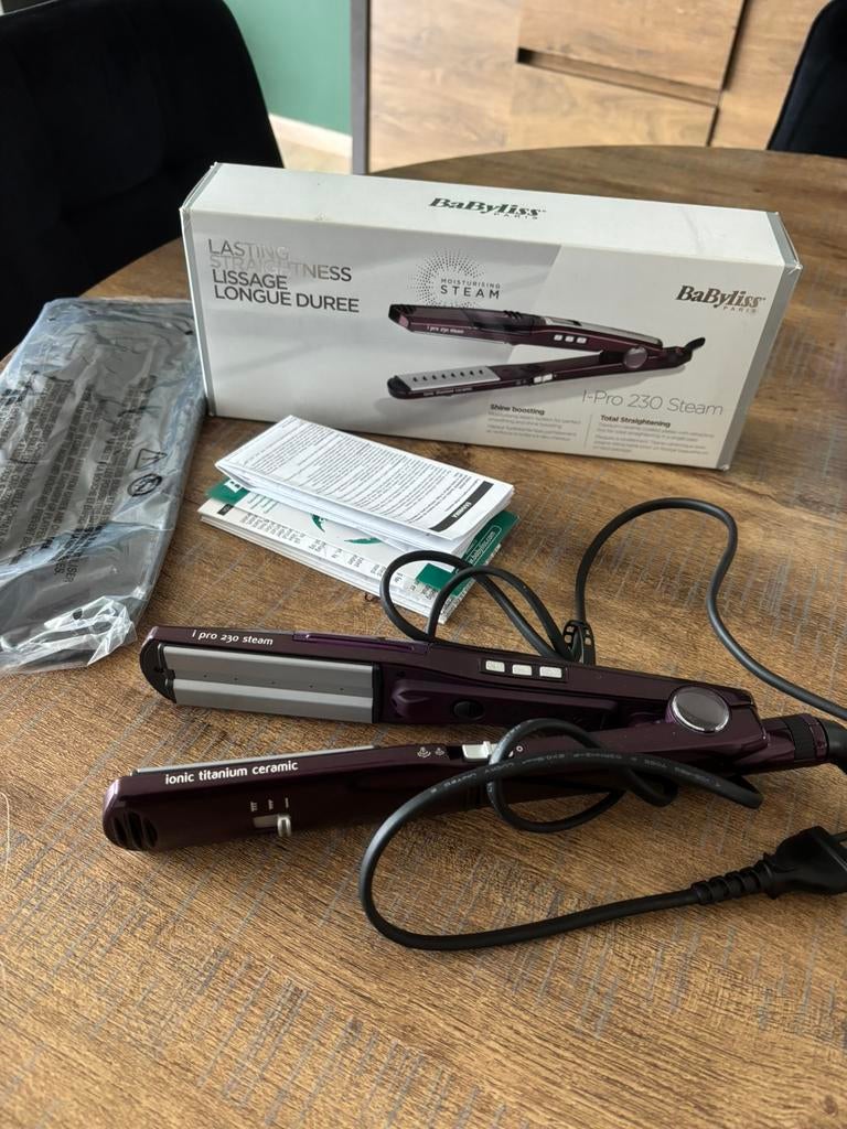 Babyliss Steampod, Bijoux, Sacs & Beauté, Beauté | Soins des cheveux, Enlèvement ou Envoi, Comme neuf