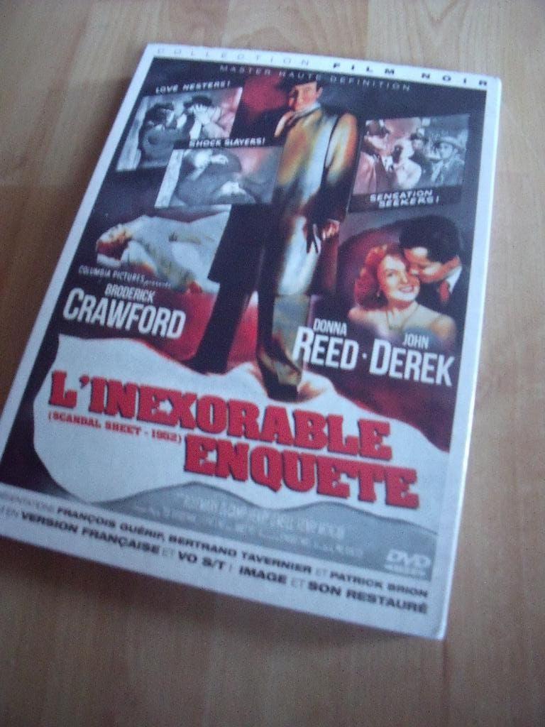 L'inexorable enquête (Broderick Crawford- Donna Reed), Verzenden, Vanaf 9 jaar, Zo goed als nieuw, 1940 tot 1960