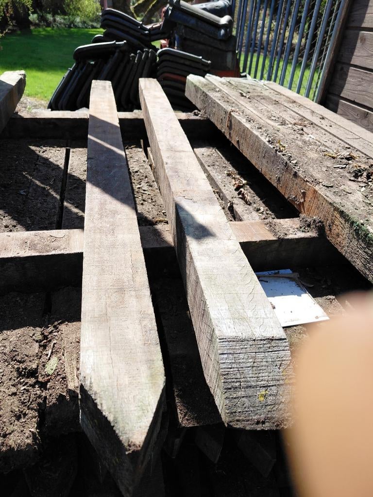 Azobe palen, Ophalen, Palen