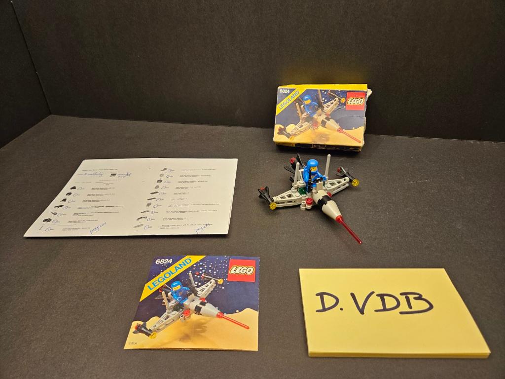 LEGO Classic Space 6824 Space Dart 1 MET DOOS, Ophalen of Verzenden, Zo goed als nieuw, Complete set, Lego