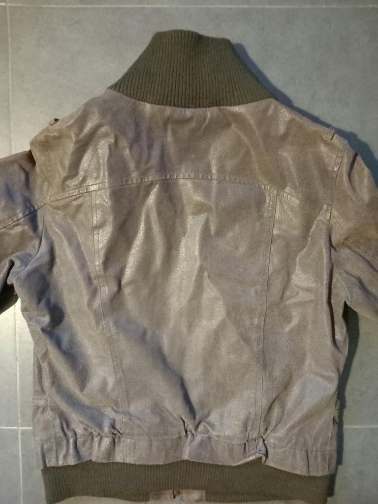 Leren country vest 🎀 voor dames - maat medium -> 8€, Ophalen, Tweedehands, Dames, Jas | leer