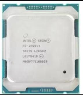 Intel Xeon E5 2699 V4 2,2Ghz met Socket LGA 2011-3, Computers en Software, Processors, Ophalen of Verzenden, Gebruikt
