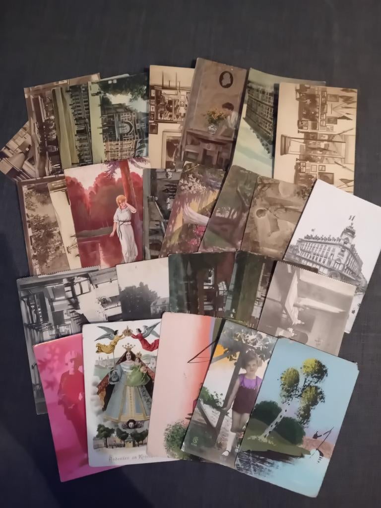 Lot postkaarten, Ophalen of Verzenden