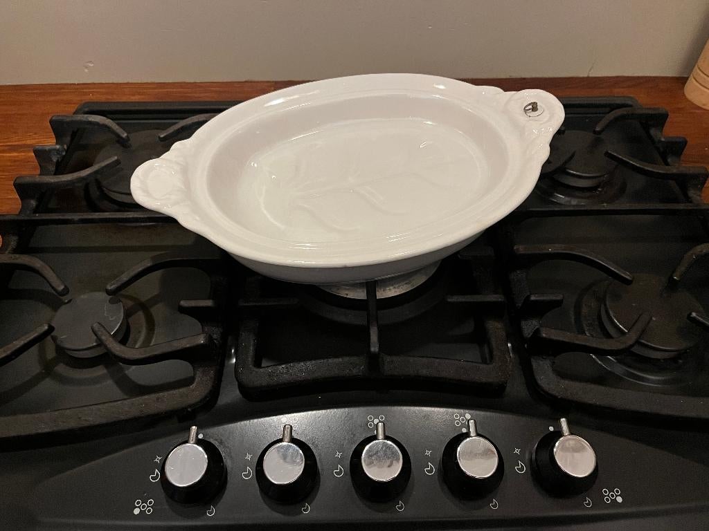 CHAUFFE PLAT PORCELAINE ANCIEN, Antiquités & Art, Enlèvement ou Envoi