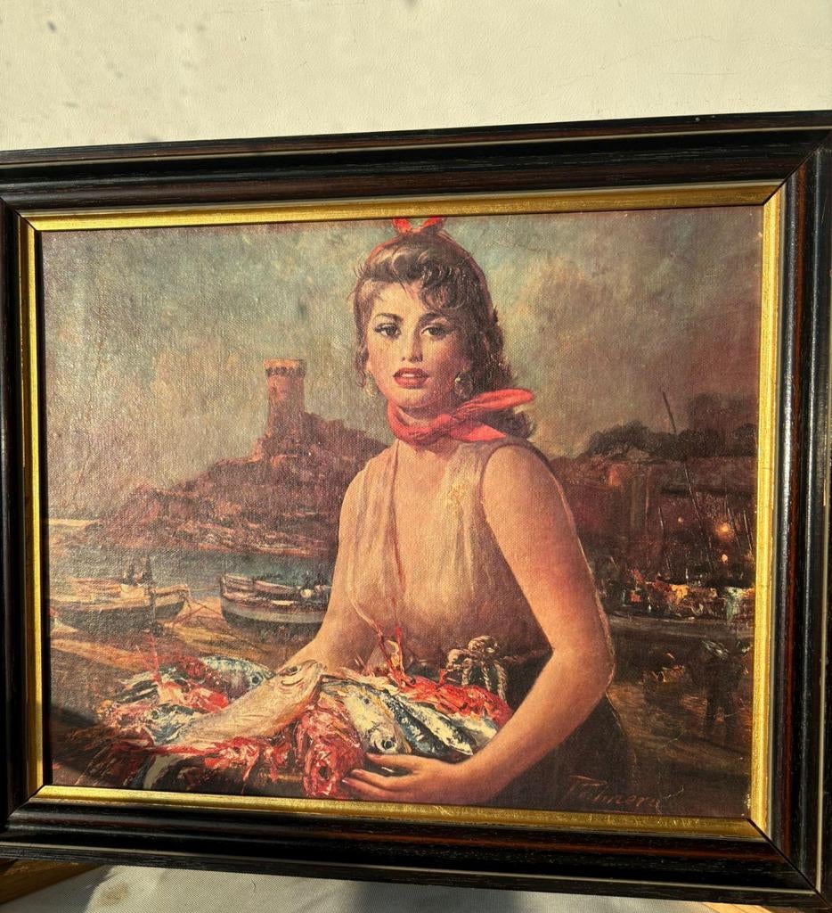 Tableau will sur toile antiquité, Antiquités & Art, Enlèvement