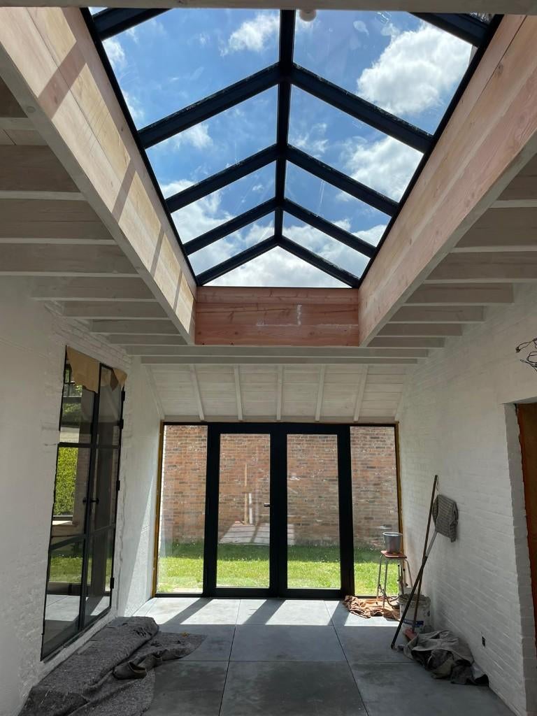 Dôme/lucarne/toit en selle/fenêtre de toit plat en ALUMINIUM, Bricolage & Construction, Neuf, Enlèvement ou Envoi, Lucarne, 160 cm ou plus