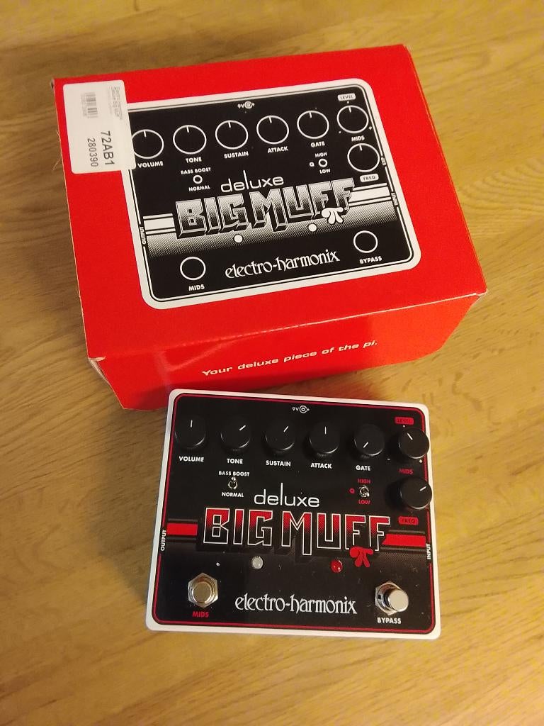 Electro-Harmonix Deluxe Big Muff Pi, Muziek en Instrumenten, Effecten, Distortion, Overdrive of Fuzz, Ophalen of Verzenden