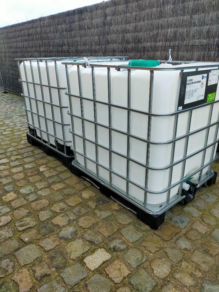 IBC container 1100 l, Tuin en Terras, Regentonnen, Zo goed als nieuw, Kunststof, 150 liter of meer, Ophalen