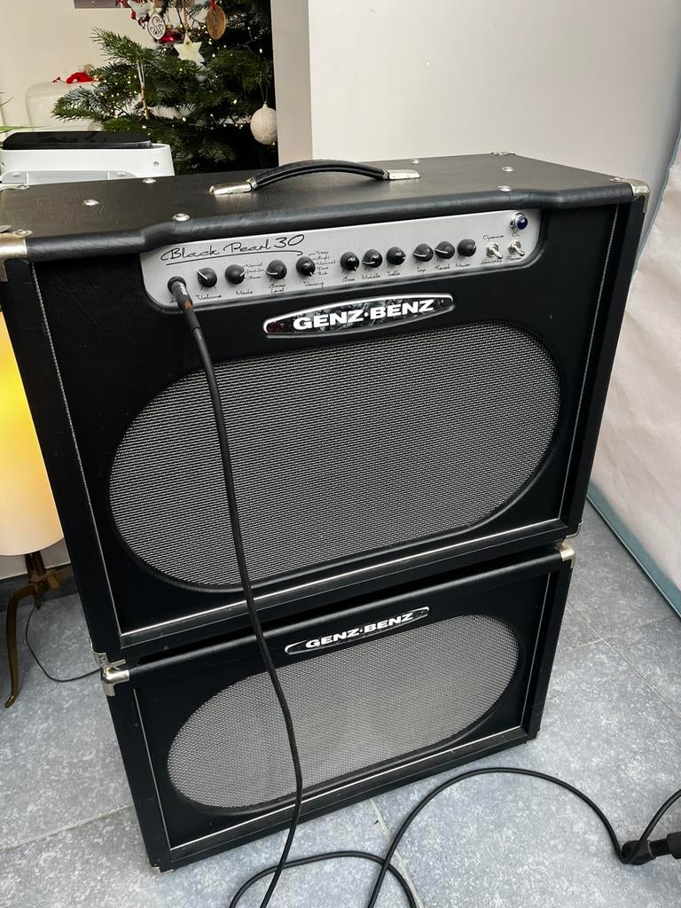 genz benz black pearl 30 class A tube ampli, Enlèvement, Utilisé