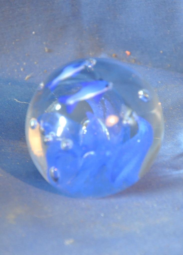 sulfure decor fond marin et dauphin, Enlèvement ou Envoi