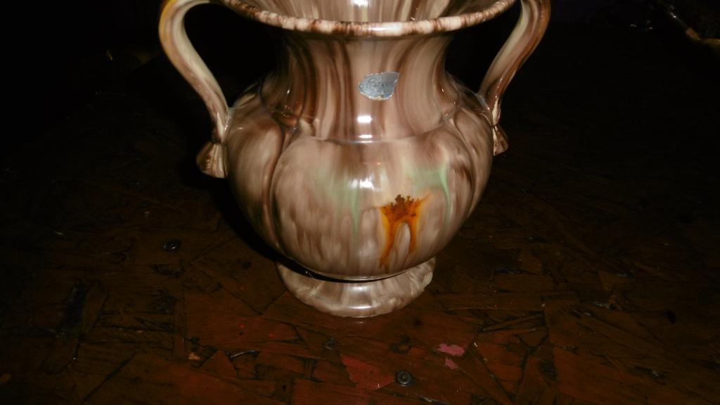 Large vase signé,années 30, Enlèvement ou Envoi