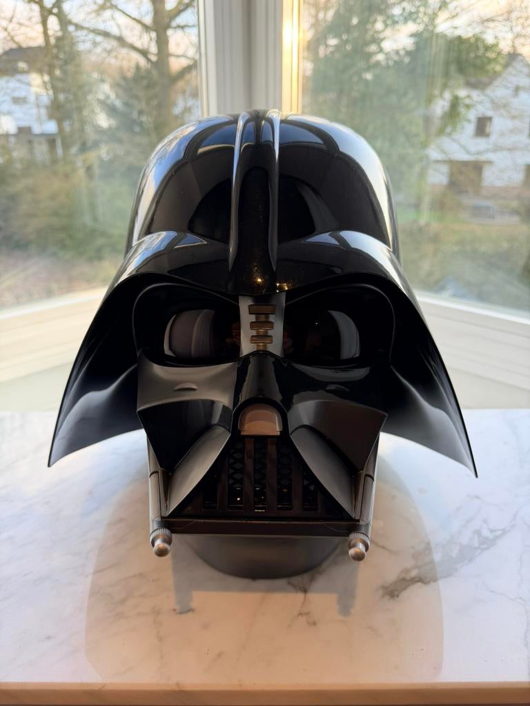 Casque Dark vador Hasbro Black series, Collections, Star Wars, Utilisé, Enlèvement