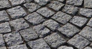 kinderkoppen graniet, Tuin en Terras, Tegels en Klinkers, Ophalen, Gebruikt, Klinkers, Natuursteen