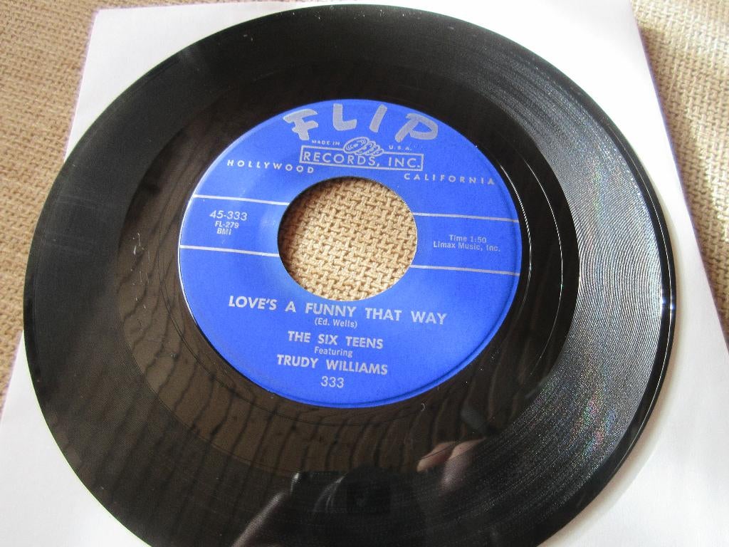 The six teens - love's a funny that way - danny, Gebruikt, 7 inch, Single, Ophalen of Verzenden
