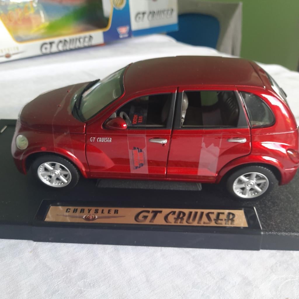 CHRYSLER PT  GT CRUISER van MOTOR MAX 1/18 *NIEUW*, Hobby en Vrije tijd, Modelauto's | 1:18, Ophalen, Nieuw, Auto, Motormax