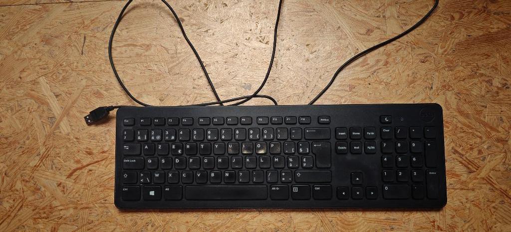 Dell USB toetsenbord AZERTY – klaar voor actie, Gebruikt, Azerty, Ophalen of Verzenden, Dell