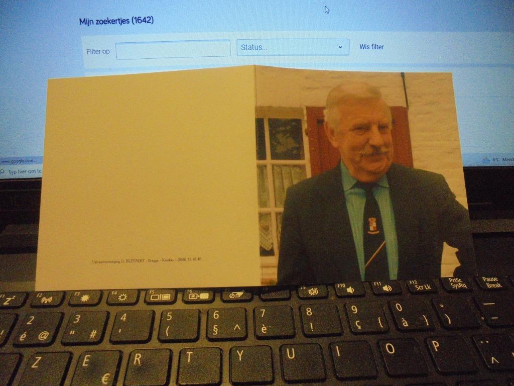 dp Daniel Crul, Verzamelen, Bidprentjes en Rouwkaarten, Ophalen of Verzenden, Bidprentje