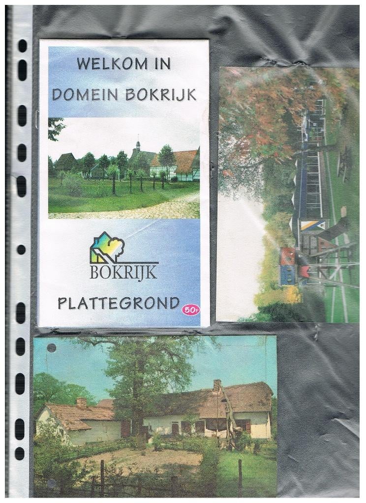 COLLECTION DE CARTES ET DE BROCHURES DE BOKRIJK, Envoi, 1980 à nos jours, Affranchie, Limbourg