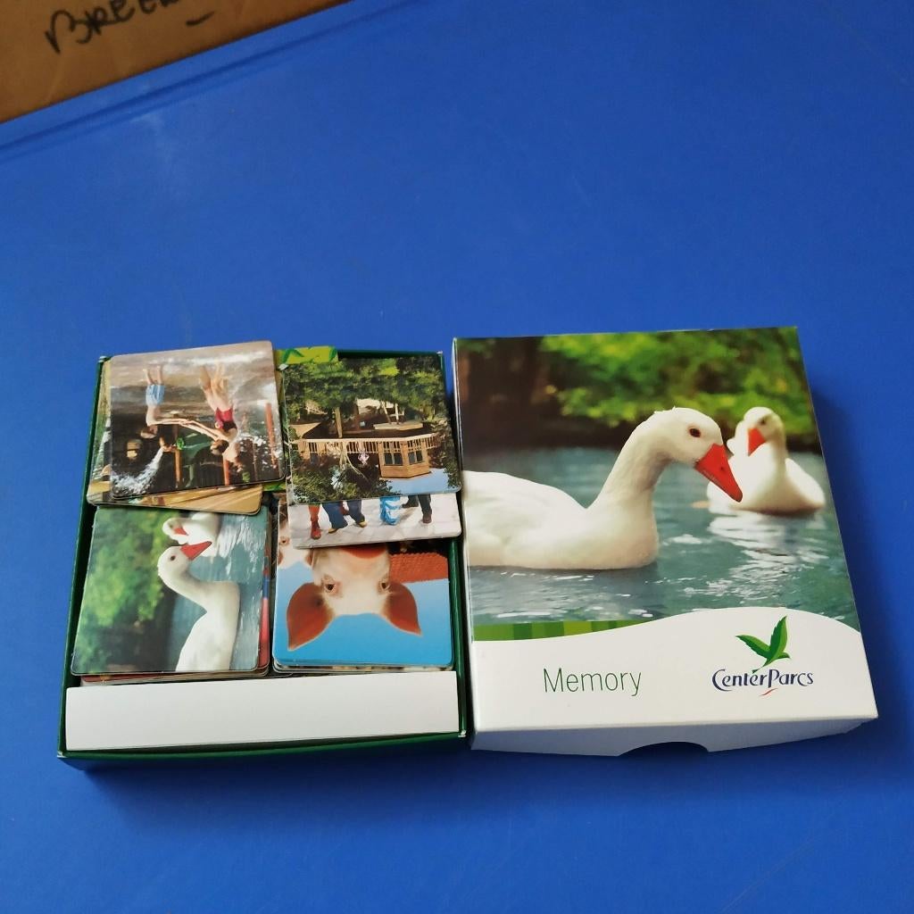 nieuw leuk leerrijk memory spel van centerparcs, Ophalen of Verzenden