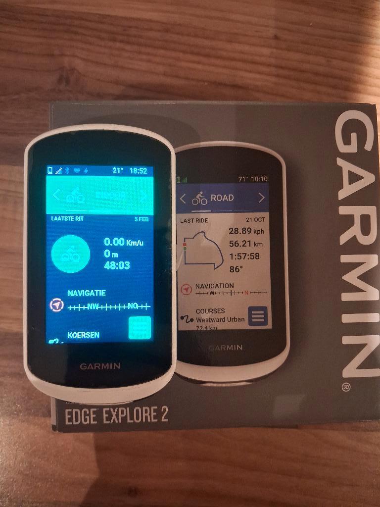 Garmin edge explorer 2, Fietsen en Brommers, Fietsaccessoires | Fietscomputers, Ophalen, Draadloos, Zo goed als nieuw