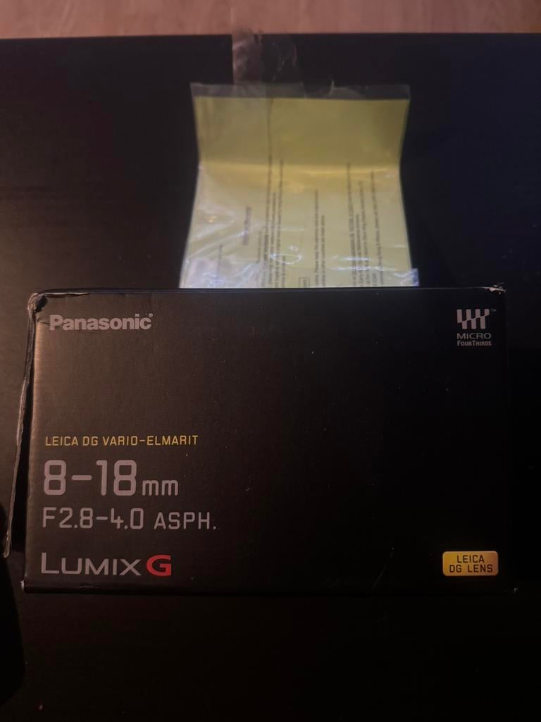 Panasonic H-E08018E lumix g 8-18mm projectief, Enlèvement, Neuf, Objectif grand angle, Zoom