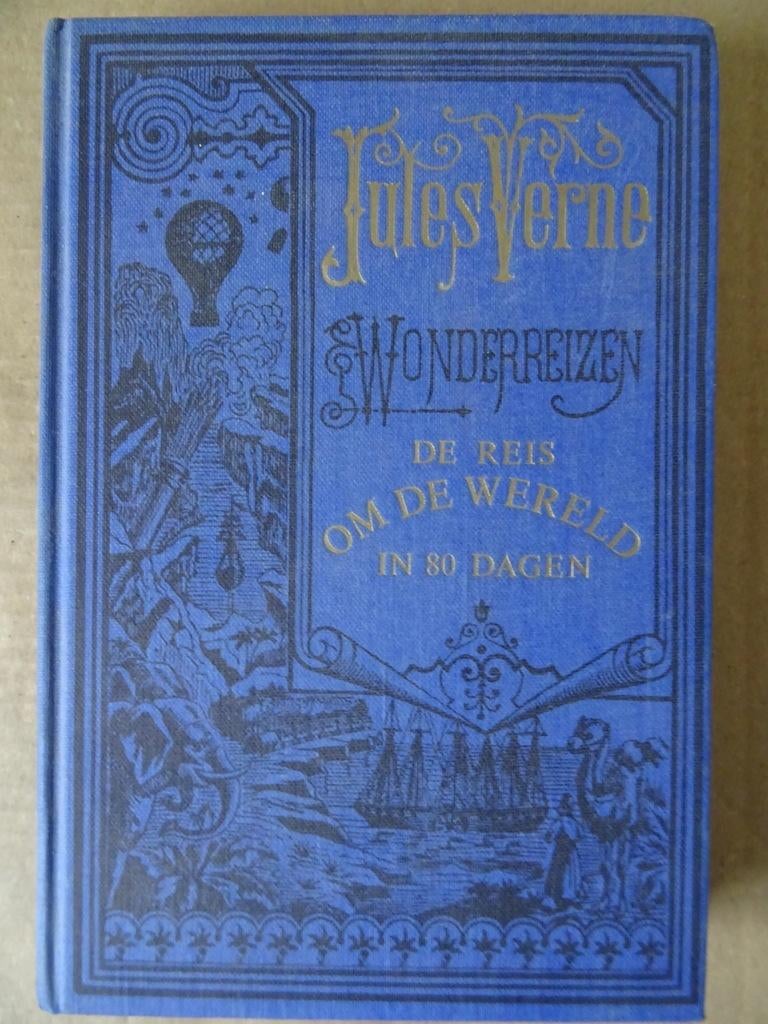 Jules Verne Wonderreizen De reis om de wereld in 80 dagen, Enlèvement ou Envoi, Jules Verne, Belgique, Comme neuf