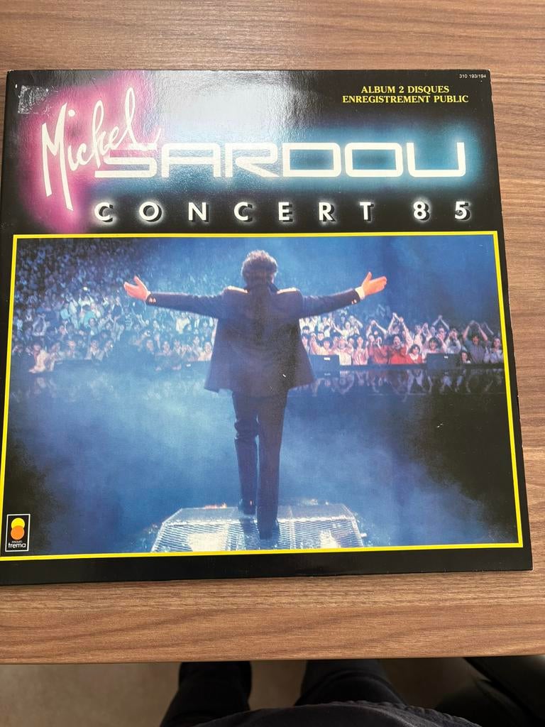10 LP Michel Sardou des années 70-80, Enlèvement, Comme neuf