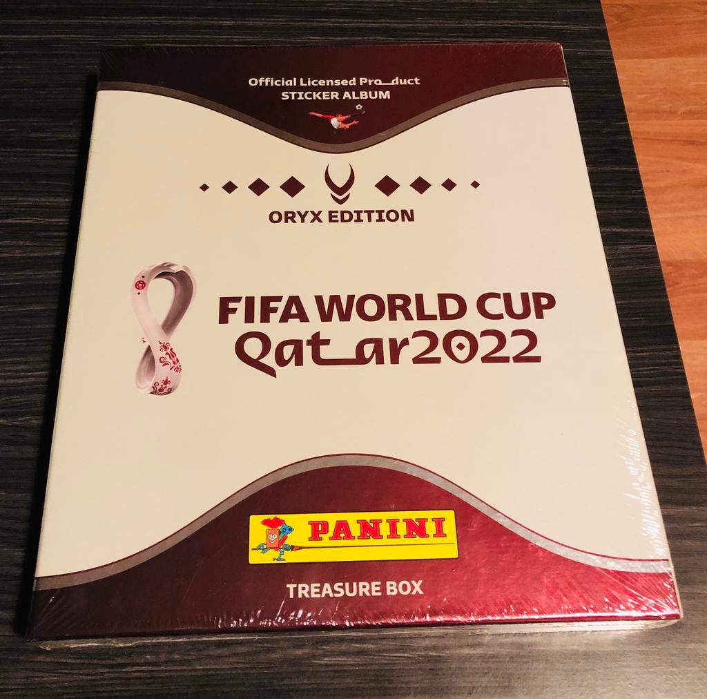 boîte scellée Oryx WC Qatar 2022 Panini, Envoi, Neuf, Sport