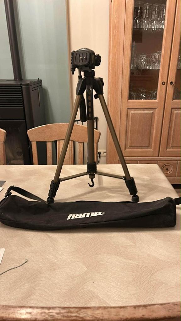Hama Tripod Star 61 Zilver statief, Audio, Tv en Foto, Fotografie | Statieven en Balhoofden, Ophalen of Verzenden, Zo goed als nieuw