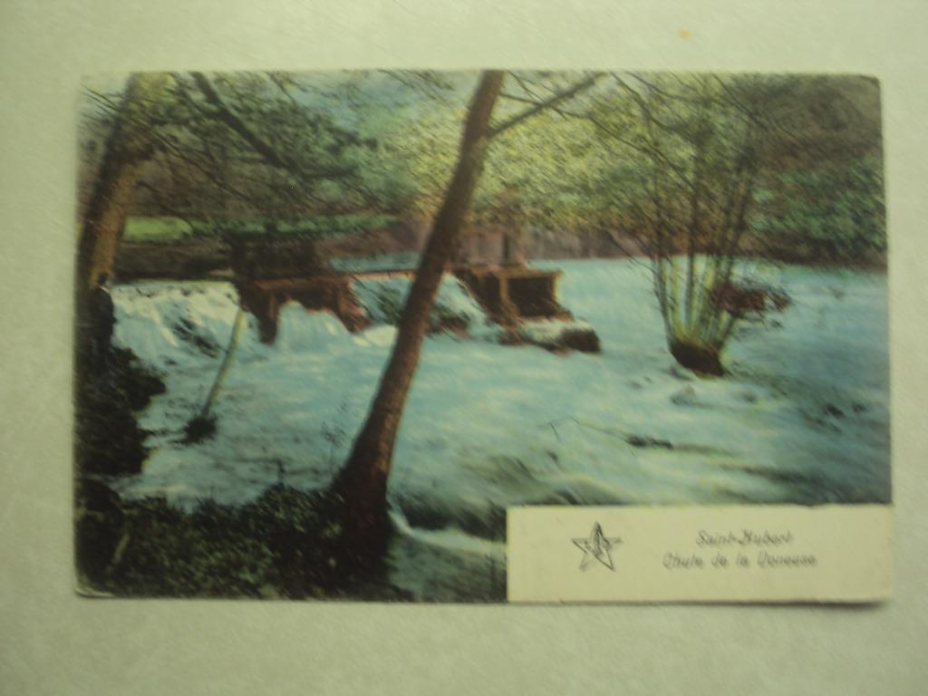 52924 - SAINT-HUBERT - CHUTE DE LA DONEUSE - ZIE 2 FOTO'S, Collections, Enlèvement ou Envoi