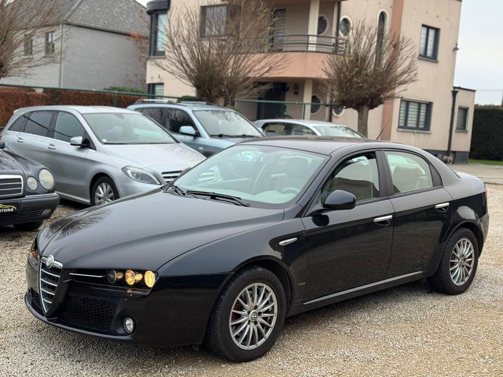 Alfa Romeo 159 1.9 Benzine 70.000km 2006 Airco, Autos, Cuir, Achat, USB, Beige