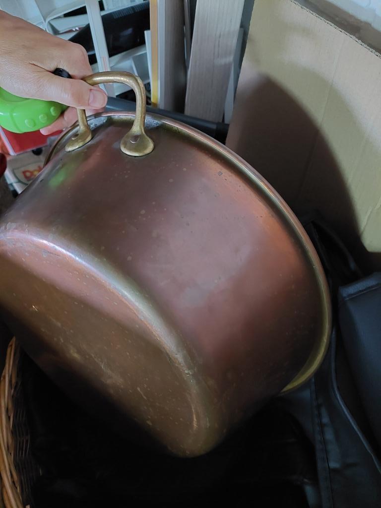 Marmite à confiture en cuivre, Antiquités & Art, Enlèvement, Cuivre