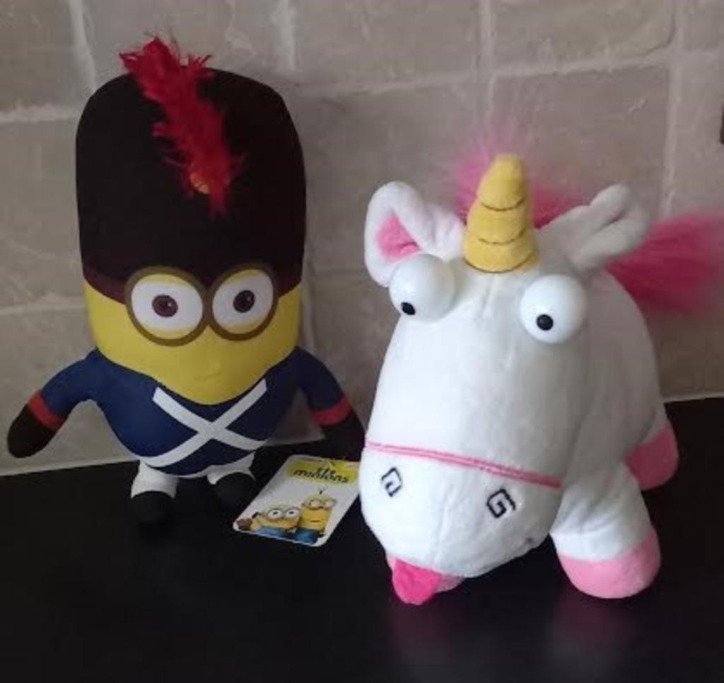 Knuffel minions x4, Enlèvement ou Envoi, Comme neuf, Cheval