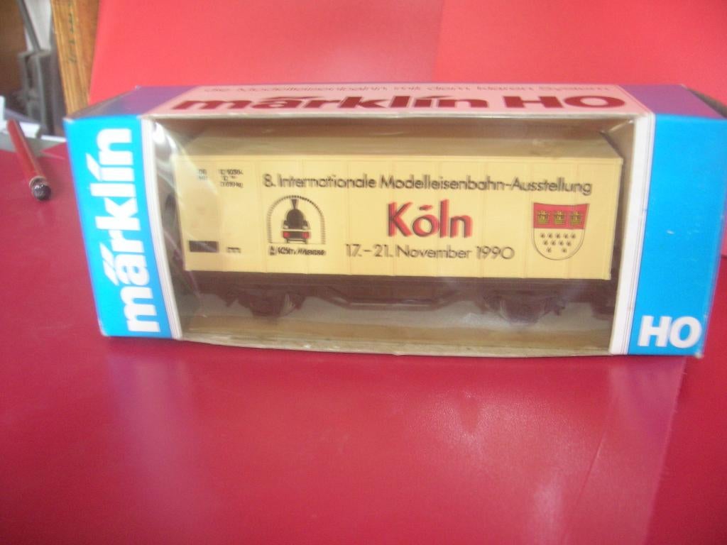 TRAIN HO MARKLIN wagon serie spéciale PUB, Hobby & Loisirs créatifs, Trains miniatures | HO, Comme neuf, Wagon, Märklin, Envoi