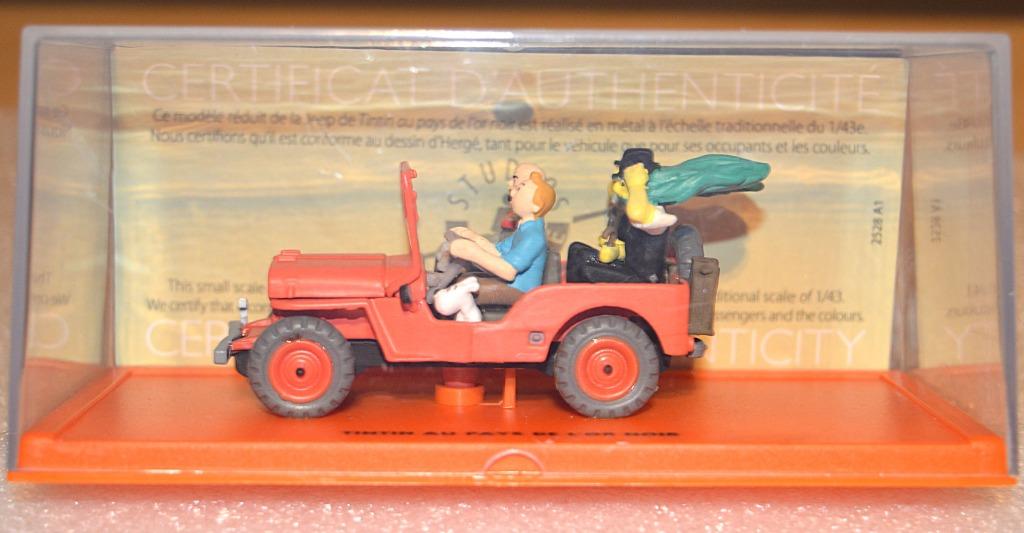 Kuifje jeep model, Ophalen of Verzenden, Zo goed als nieuw, Auto