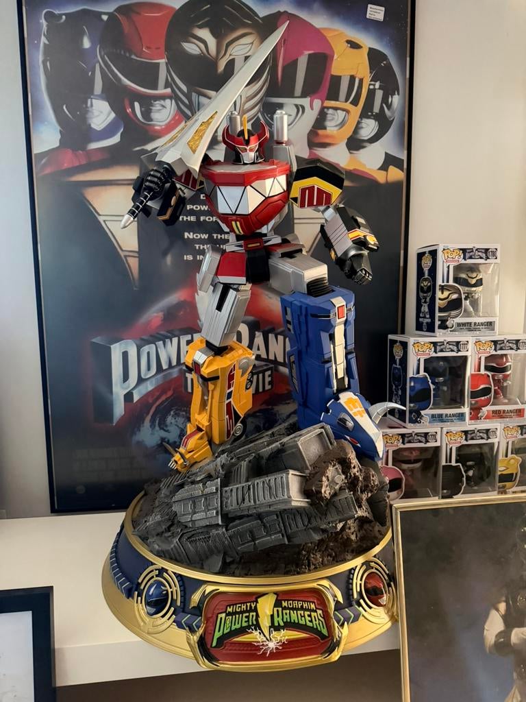 Power Rangers Dino Megazord 1/4 Limited Statue Kami Arts, Enlèvement ou Envoi, Comme neuf
