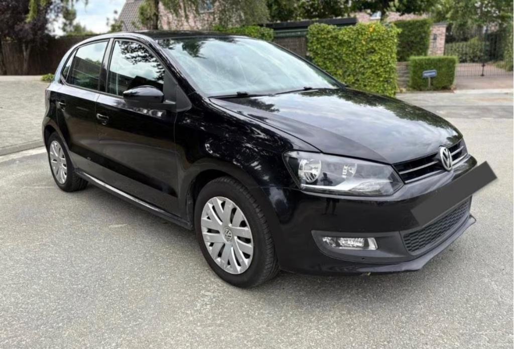 Volkswagen Polo Euro5 diesel, Auto's, Euro 5, Zwart, Particulier, Te koop