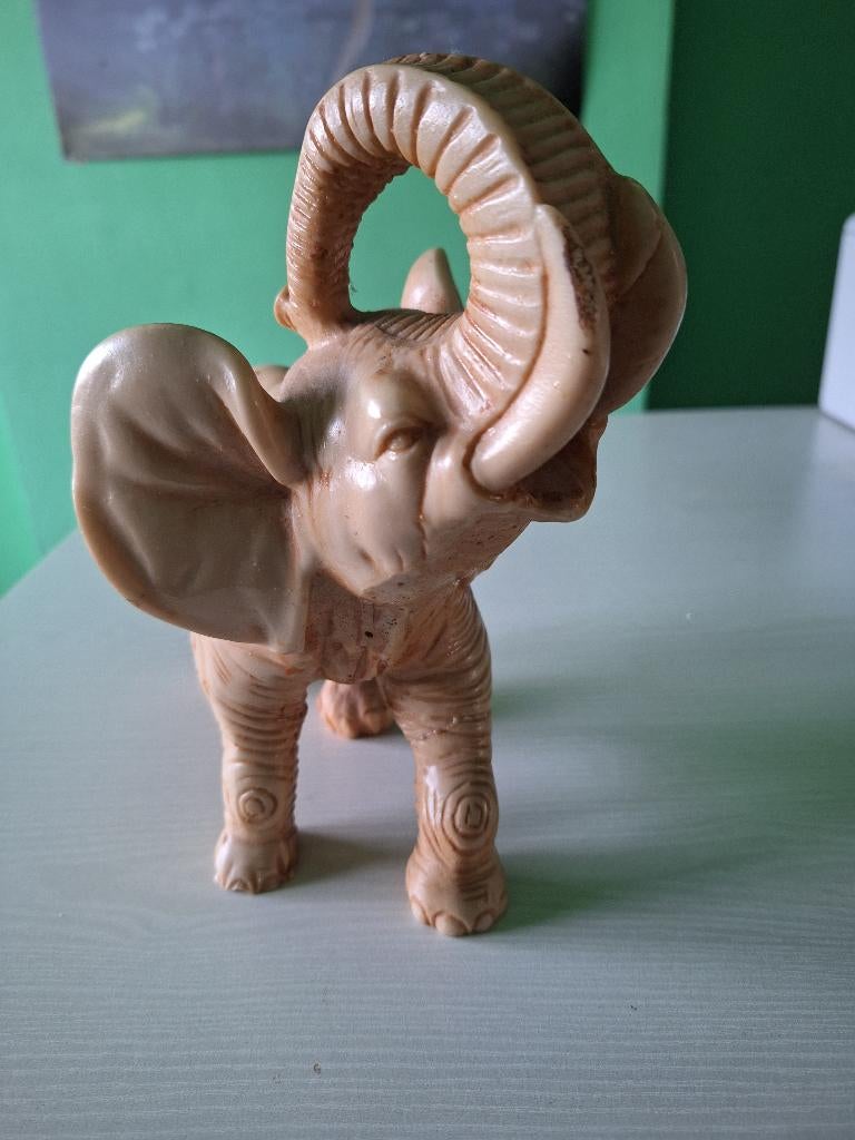 Éléphant en pierre, Enlèvement, Comme neuf, Animal sauvage, Statue ou Figurine