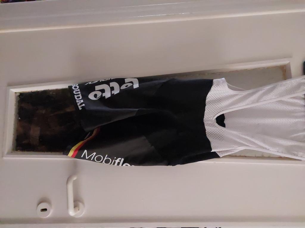 Nieuw fietsbroek merk Lotto Soudal maat XL-5-52, Ophalen of Verzenden, Nieuw, XL, Dames