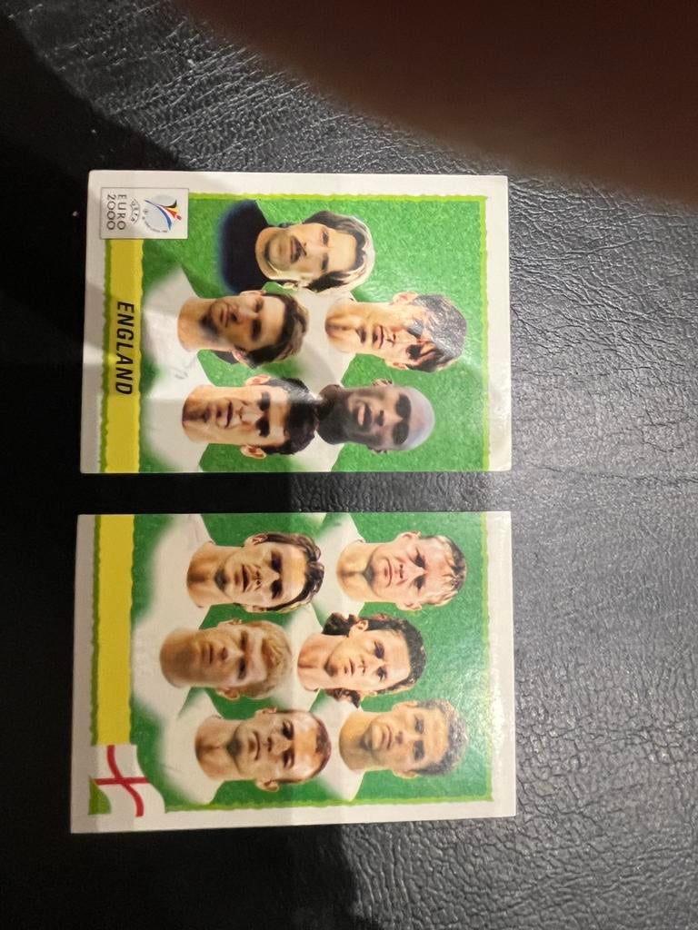 Panini euro 2000 Team england, Enlèvement ou Envoi