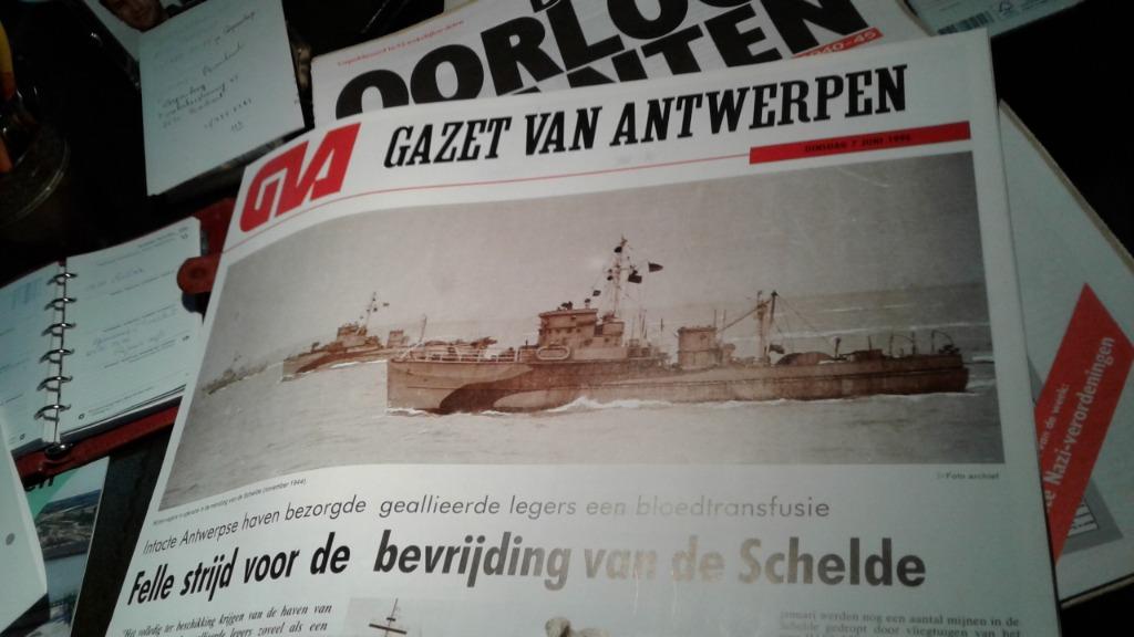 Oorlogskranten, Ophalen, 1940 tot 1960, Krant