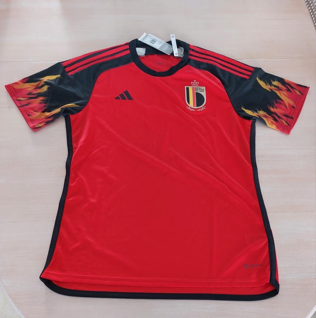 Voetbalshirt- truitje Rode duivels maat L., Taille L, Enlèvement ou Envoi, Neuf, Maillot