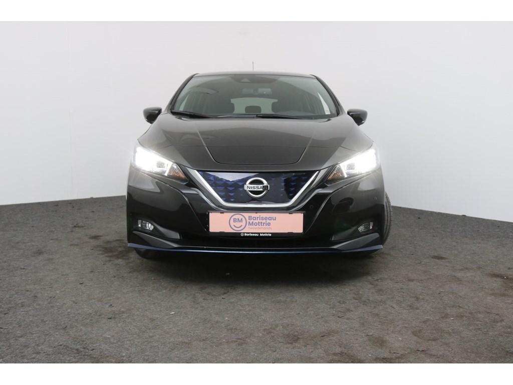 Nissan Leaf 62 KWH *BTW AFTREKBAAR*LED*360 CAMERA*GPS*DAB*S, Autos, Nissan, Achat, Entreprise, 116 ch, Noir