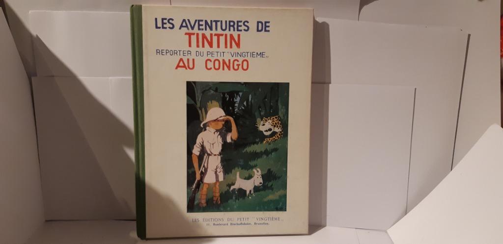 LES AVENTURES DE TINTIN  AU CONGO, Livres, Enlèvement, Utilisé