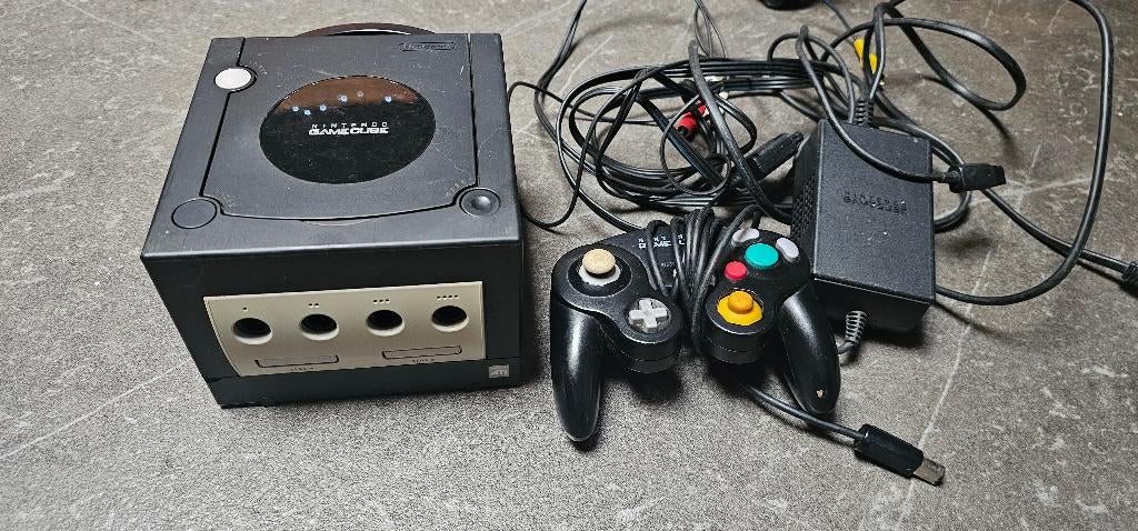 Gamecube Noire, Games en Spelcomputers, Spelcomputers | Nintendo GameCube, Gebruikt, Ophalen of Verzenden