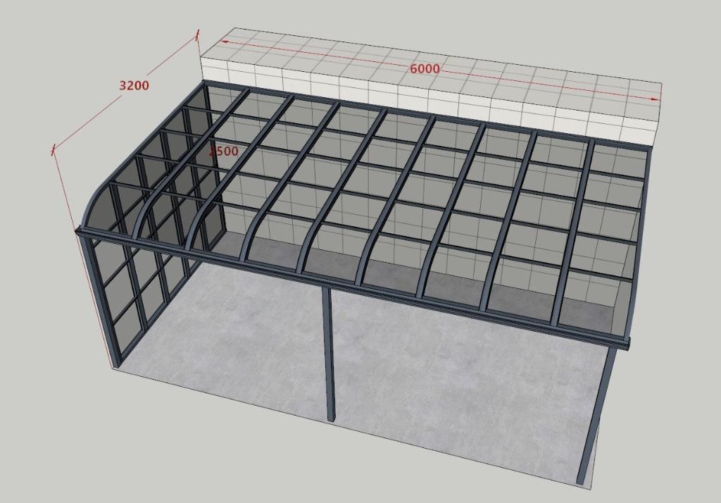 Pergola neuve, Jardin & Terrasse, Enlèvement, Neuf, Véranda